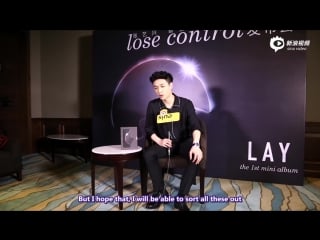 [video] 161101 lay @ sina music interview