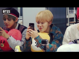 `videobts` [bt21] making of bt21 ep 11