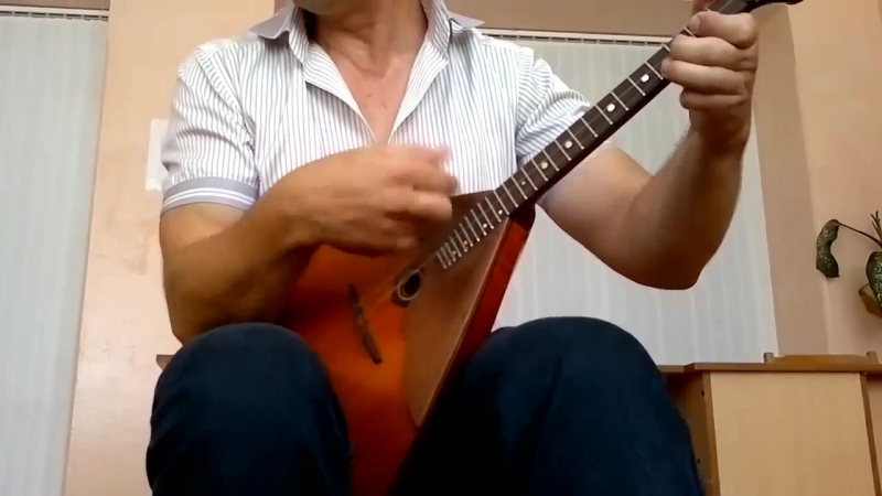 Каазская лезгинка на русской балалайке