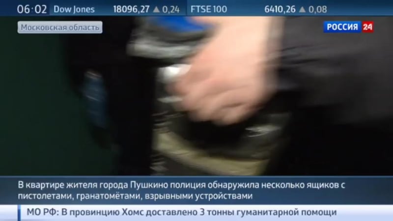 У жителя подмосковного пушкина нашли целый арсенал