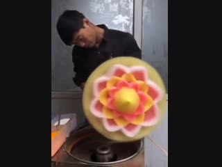 Cotton candy art so beautiful i wouldn't want to eat it
