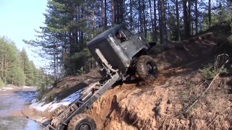 Сибирские дороги газ 66 шишиги всех нагнет