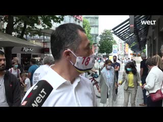 Cem özdemir zeigt in stuttgart, was er von bürgern wirklich hält "halt die fresse, ich rede grad!"