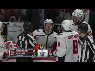 Angry alex ovechkin has choice words for refs after goal is waved off