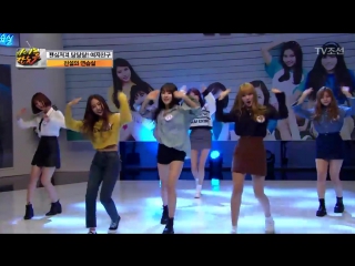 170314 tv chosun idol party| gfriend mix(glass bead,me gustas tu,rough,navillera)