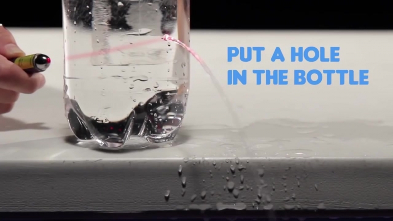 8 гениально простых трюков с водой