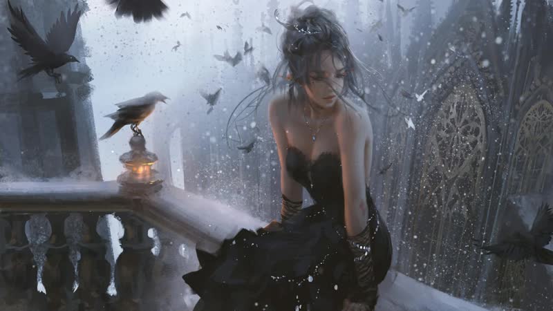Wlop black dress