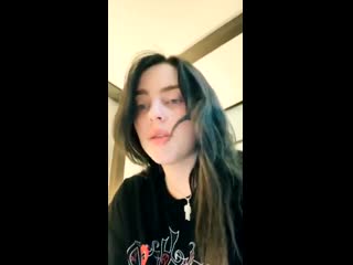 Recent ariacharts record breaker @billieeilish has a message for her aussie fans as she ge