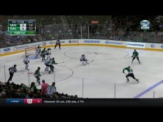 Jamie benn goal on devan dubnyk 11/14/2015