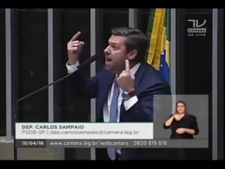 Carlos sampaio desmascara dilma, cardozo, pt e pedaladas fiscais