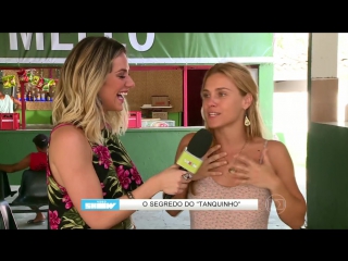 Carolina dieckmann conta segredo da barriga tanquinho