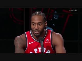 Kawhi leonard laughs