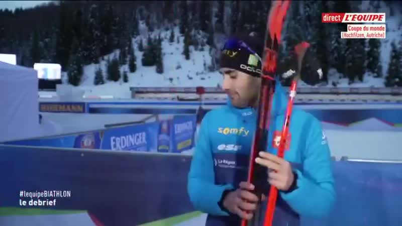 On saime beaucoup avec quentin, il ny a aucun problème martin fourcade lequipebiathlon