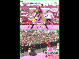 Momoiro clover z odaiba halloween t spook (line live) 20161030