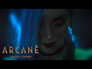 Arcane cosplay | jinx & caitlyn