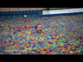 25 million orbeez in a pool do you sink or float