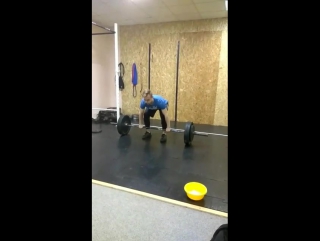 Squat clean + front squat 100kg mp4