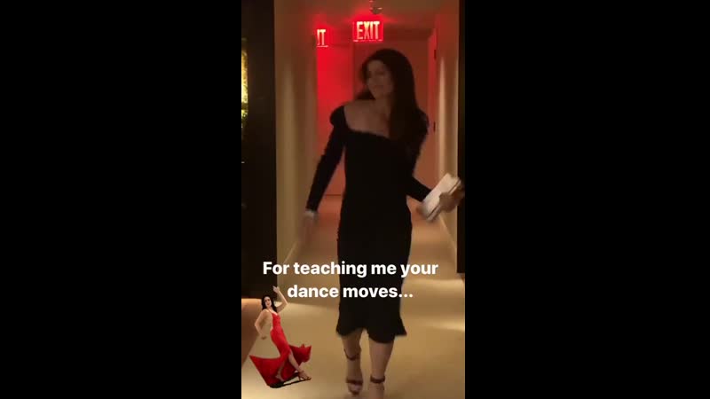 Женевьев падалеки танцует