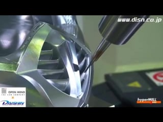 High precision deep milling on cnc machine