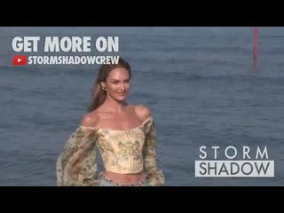 Candice swanepoel photoshoot on the lido beach in venice, italy