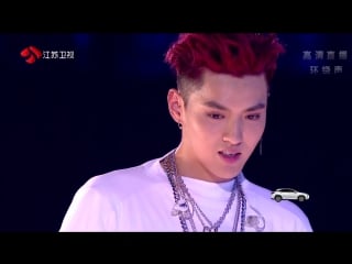 [video] 170101 kris wu hotline bling july (mannequin challenge) @ 2017 jiangsu countdown concert