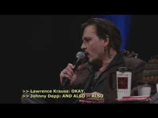 Dr lawrence krauss johnny depp