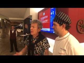 Pupo was live at tenuta contessa