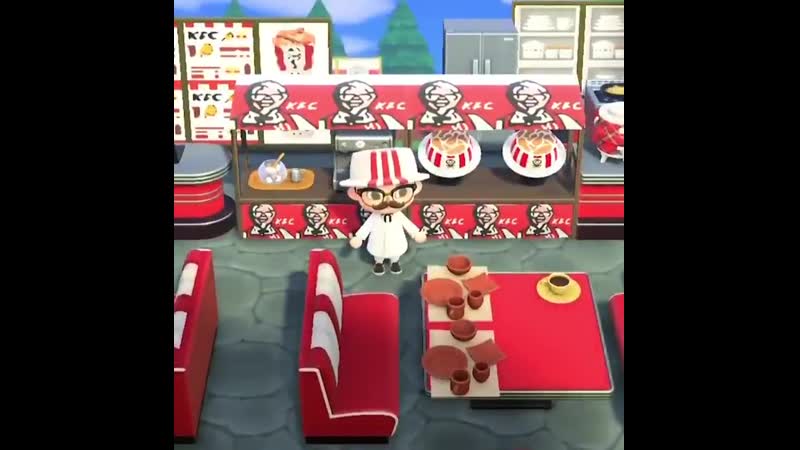 Остров kfc в porn crossing new horizons