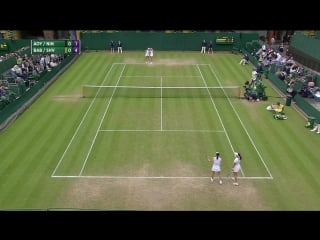 Timea babos yaroslava shvedova vs shuko aoyama makoto ninomiya (2016 wimbledon 2nd round)