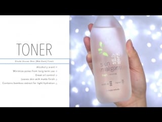 Korean skincare routine for oily combo skin