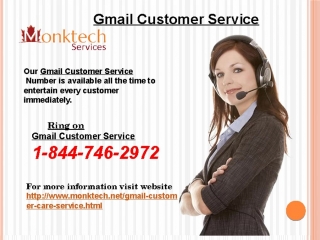 When you want to call @ 1 844 746 2972 gmail customer service?