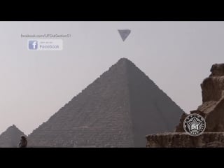 Ufo fleet over giza pyramids !!! april 2016