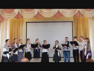 Украинская колядка «пречистая дiва»