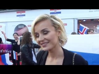 Eurovision 2015 red carpet polina gagarina (russia 2015) wiwibloggs