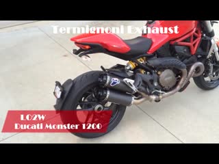 Top 9 full exhaust sound ducati monster 1200 arrow, gpr, remus, termignoni