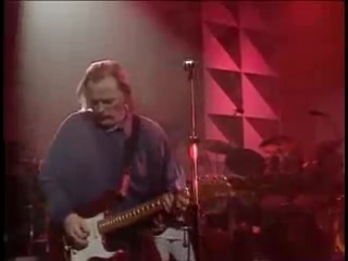 David gilmour band on the turning away (live amnesty international's big 30 1991)