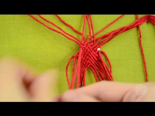 How to make macrame ring with heart diy tutorial