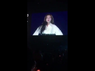 180728 irene solo stage with 'be natural' @ smtown 2018 in osaka