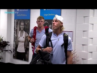 Denis shapovalov funny moment (