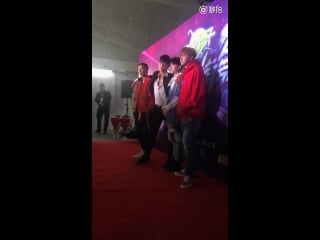 [cut] 180103 'street dance of china' media visiting @ ztao