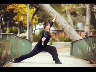 Julia ling,wushu