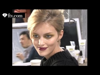 Anja rubik first face model s s 09