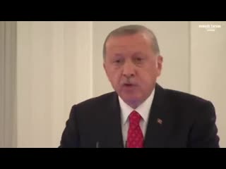 Erdoğan alman liderin yüzüne karşı resmen ayar veriyor