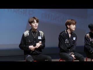 Fancam | 110819 | chan, donghun ( if you heard) @ fansign in sangam s plex theater