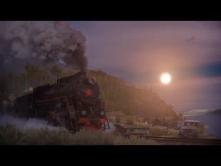 Aurora on the baikal railway metro exodus speed art quick version