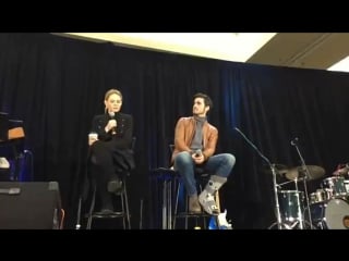 Jen & colin discuss which characters they have played they found the most challenging at #ouatvan (03/25/2017)