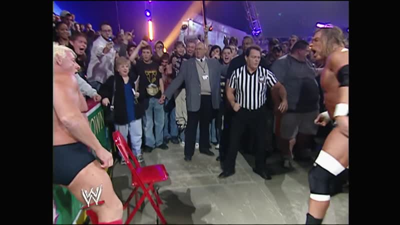 |wm| трипл эйч против рика флэра survivor series 2005