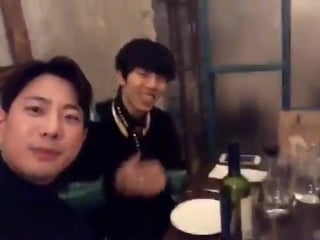 [video] 171130 michael l h instagram update with dongwoo a small party for dongwoo's birthday
