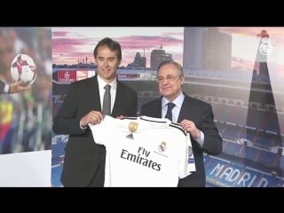 New real madrid coach julen lopetegui presentation ||