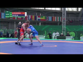 Qual gr 97 kg a aleksanyan (arm) v m evloev (rus)